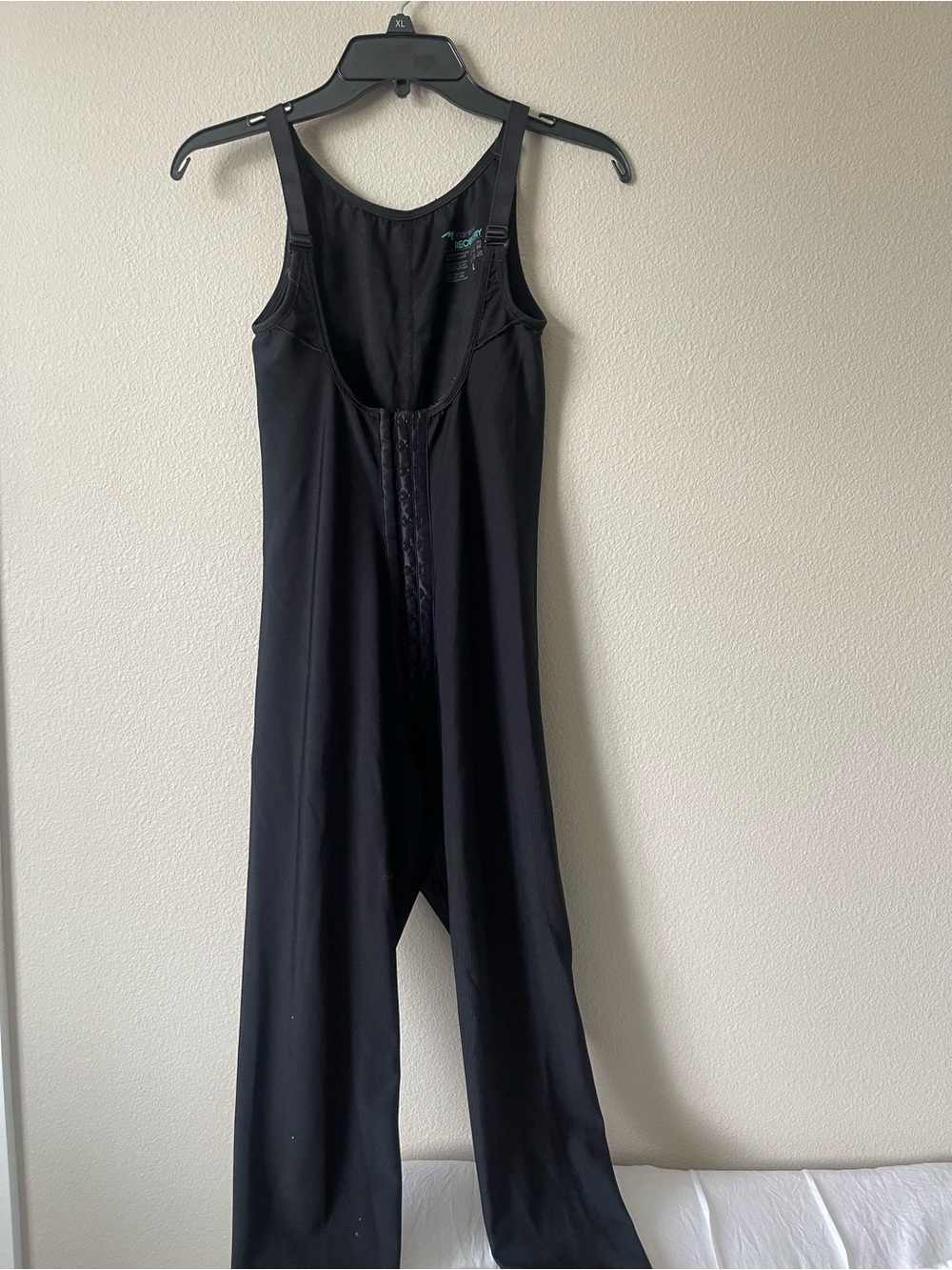 Marena Recovery Girdle High Back Ankle Length BLACK LG *has some imperfections*
